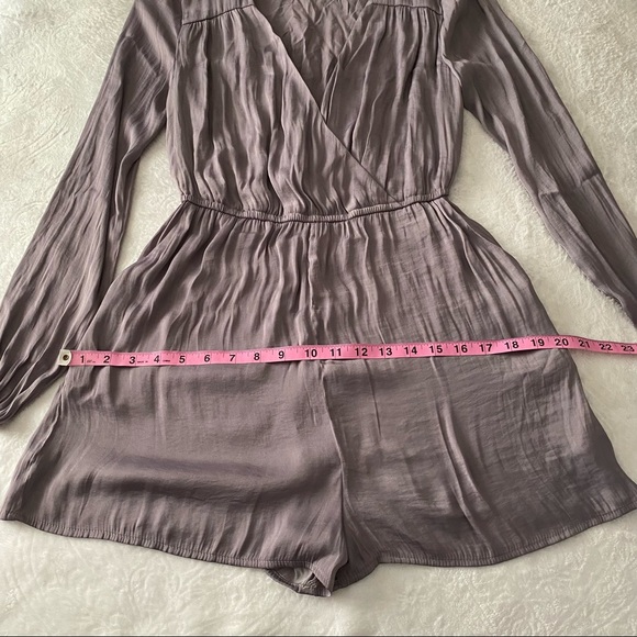 Alice x UO Lavender Silky Romper - Picture 8 of 12